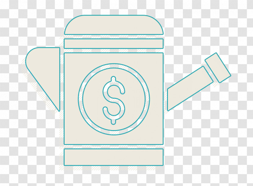 Investment Icon Business And Finance Icon Watering Can Icon Transparent PNG