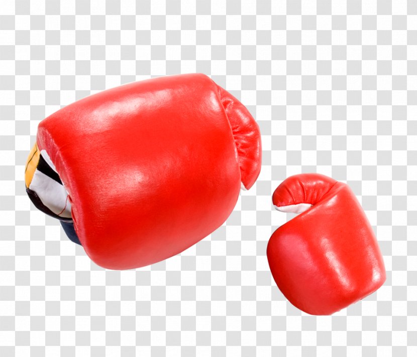Boxing Glove - Red - Gloves Transparent PNG