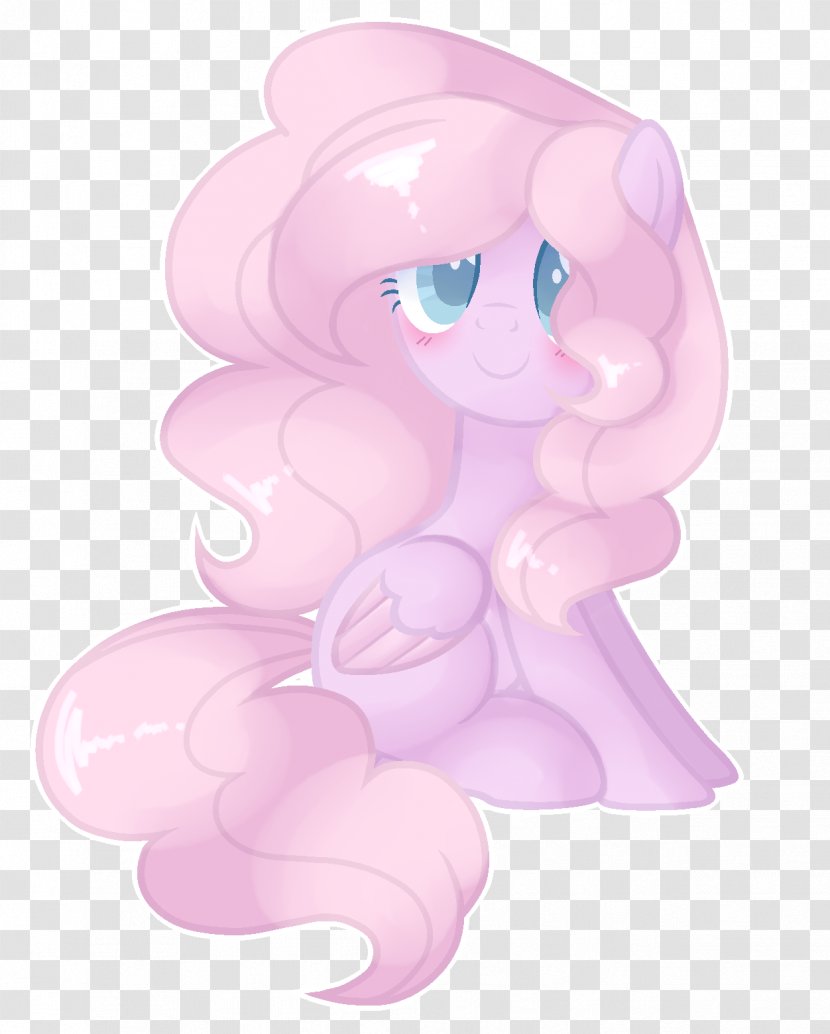 Horse Illustration Figurine Animated Cartoon Character - Pink Transparent PNG