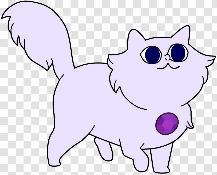 Cat Amethyst Kitten Gemstone Purr - Paw - Steve Borden Transparent PNG