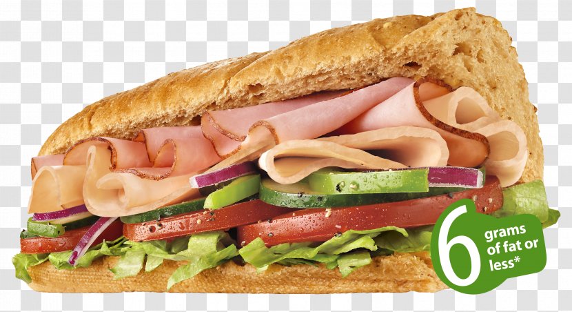 Submarine Sandwich Ham Club Bacon, Egg And Cheese Breakfast - Hot Dog - Melted Transparent PNG