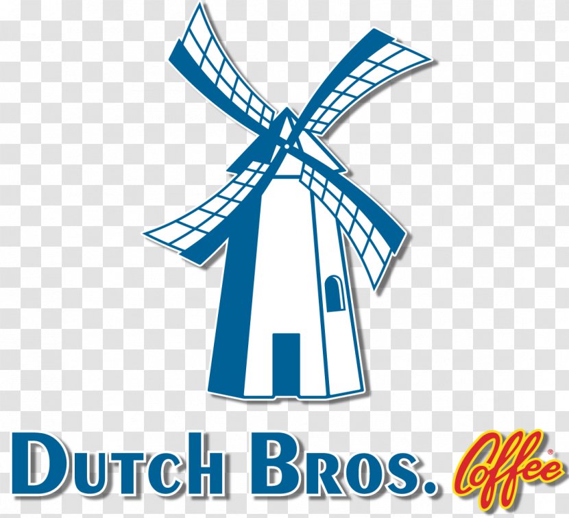 Dutch Bros. Coffee Espresso Cafe Restaurant - Windmill Transparent PNG