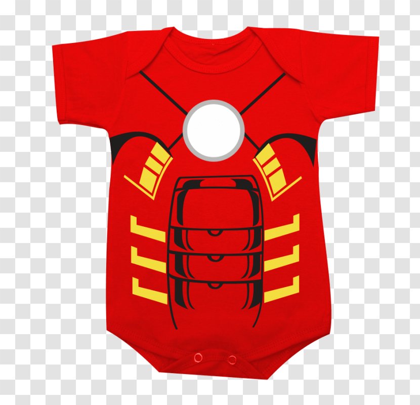 Iron Man T-shirt Spider-Man Baby & Toddler One-Pieces Captain America Transparent PNG