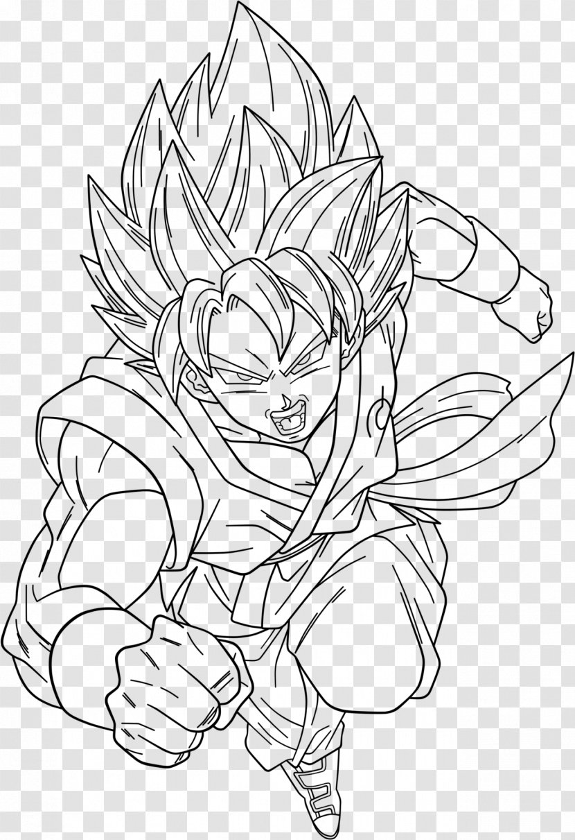 Goku Vegeta Gohan Majin Buu Super Saiyan Transparent PNG