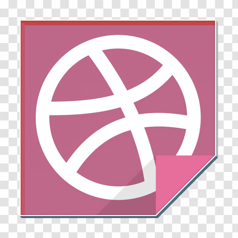 Communication Icon Dribbble Logo - Pink - Peace Magenta Transparent PNG