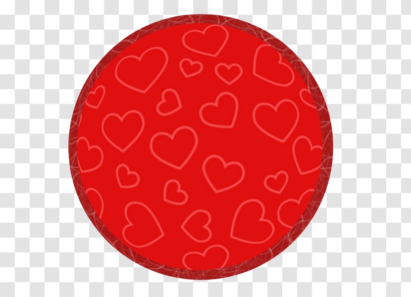 Circle - Red - Etiquette Transparent PNG