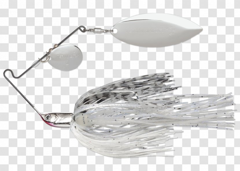 Terminator T1 Spinnerbait Fishing Baits & Lures The Super Stainless - Lure - Booyah Blade Double Willow Transparent PNG