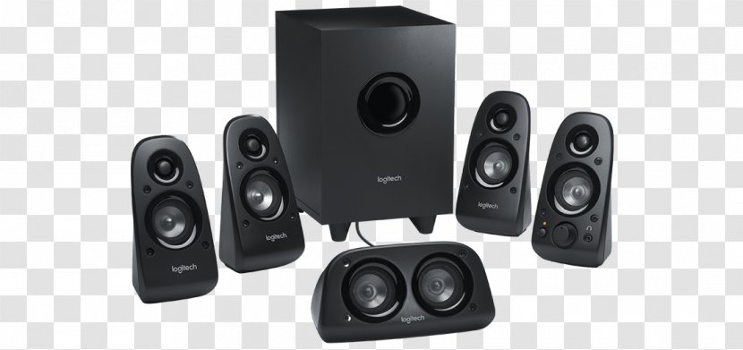 Logitech Z506 5.1 Surround Sound Loudspeaker Z906 - Multimedia - 51 Transparent PNG