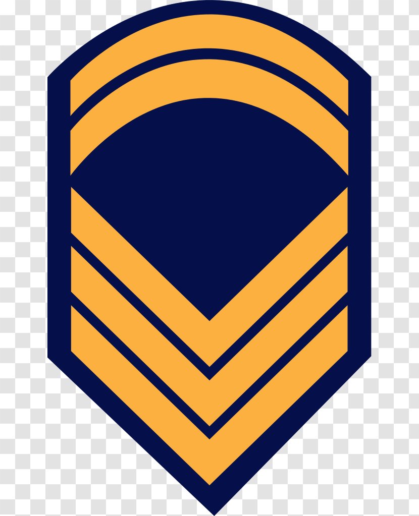 First Sergeant Military Rank Third - Chief Petty Officer Transparent PNG