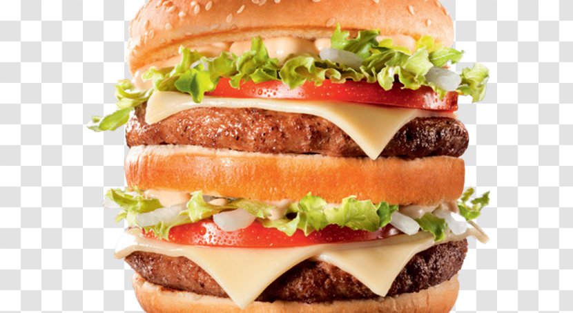 Big N' Tasty Hamburger McDonald's Mac Caiman Fast Food Transparent PNG