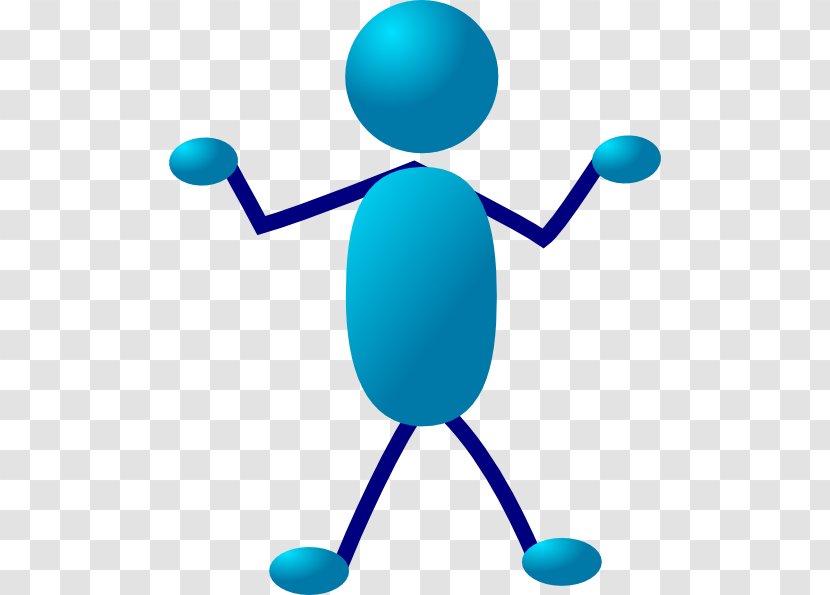 Clip Art - Blog - Cartoon Stick People Transparent PNG