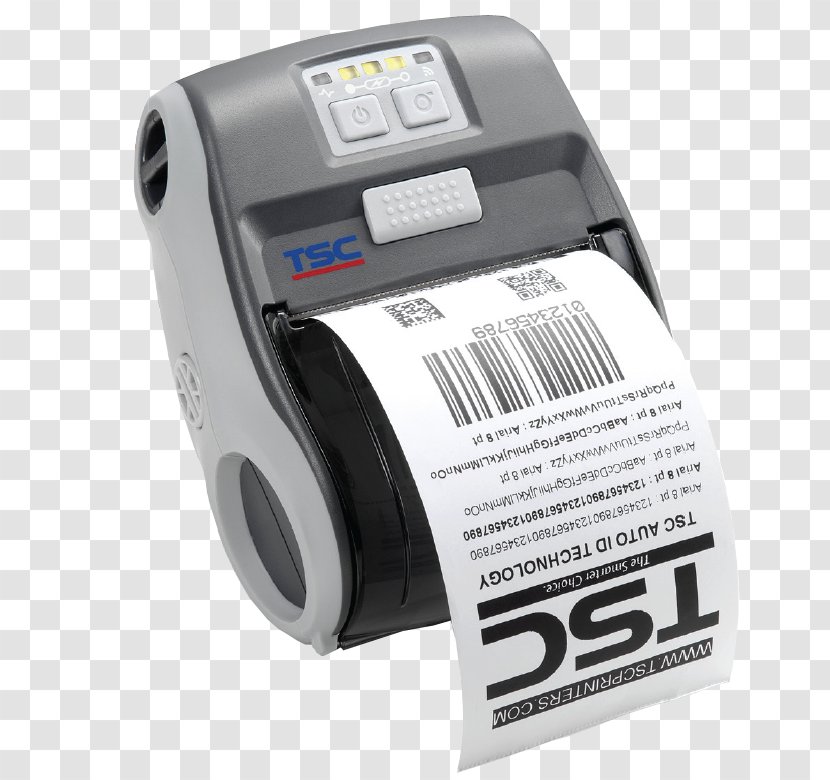 Paper Barcode Printer Label Thermal Printing Thermal-transfer - Electronics Accessory Transparent PNG