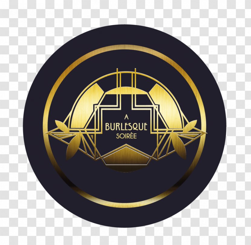 Burlesque American Football Design Logo Emblem - Atlantic Records Transparent PNG