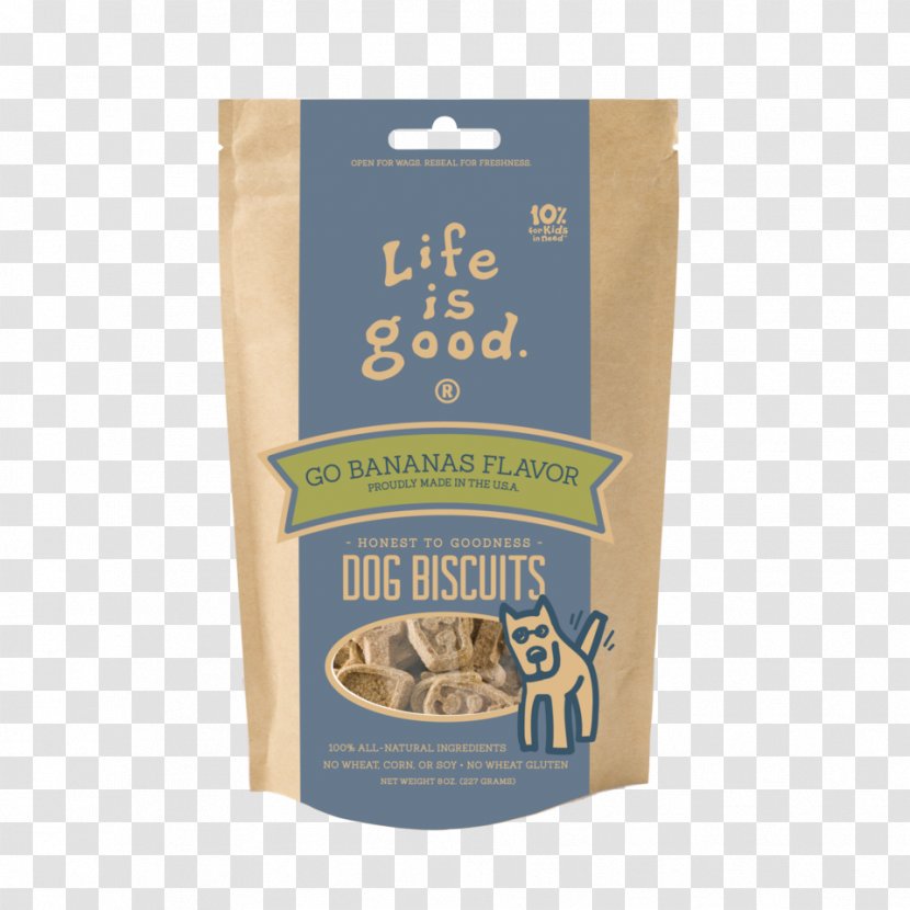 Dog Biscuit Life Is Good Company Ingredient Transparent PNG