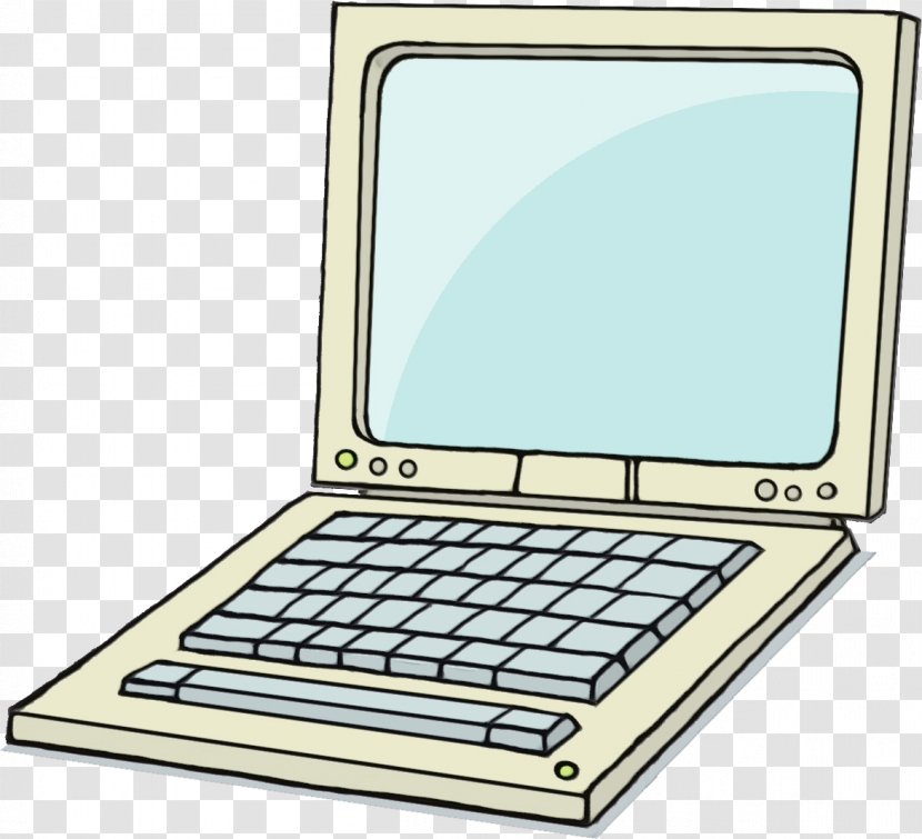 Laptop Background - Technology - Computer Terminal Output Device Transparent PNG