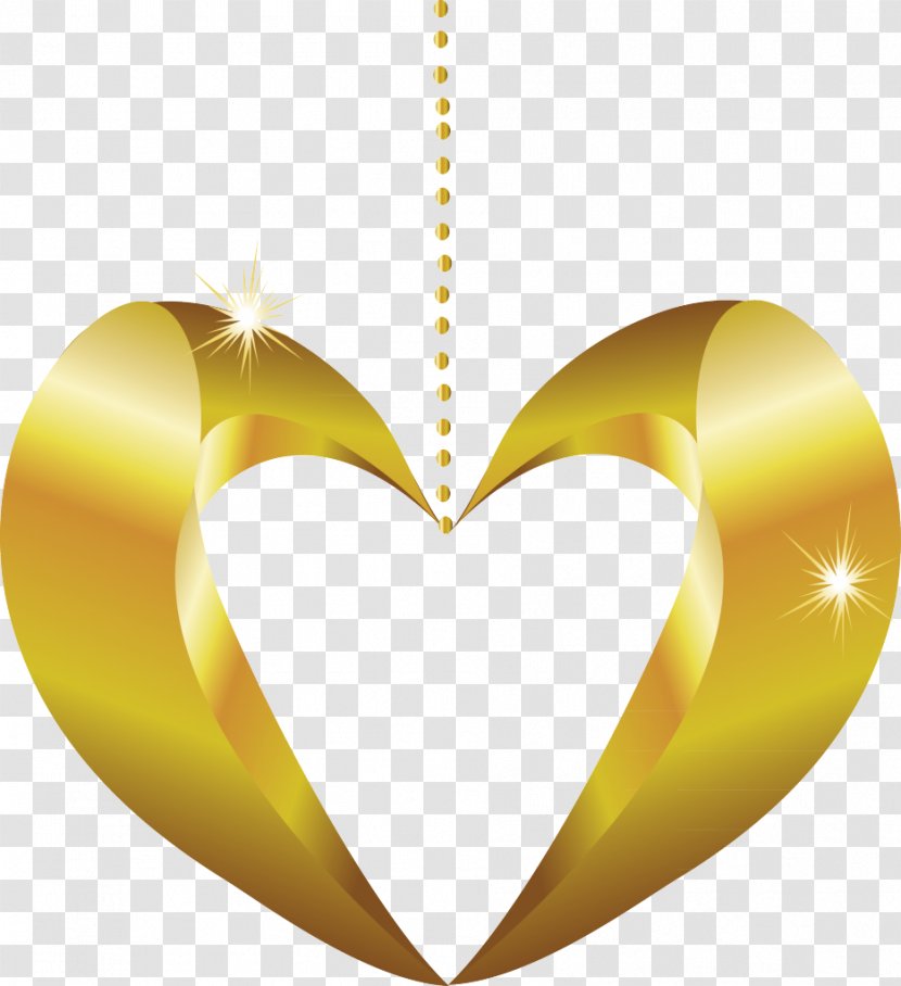 Heart Love Valentine's Day Clip Art - Pendant Transparent PNG