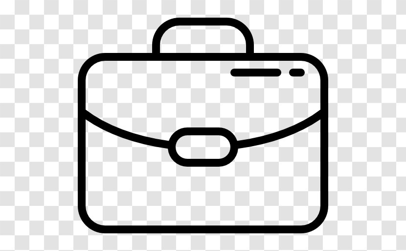 Briefcase Management Service - Black And White Transparent PNG