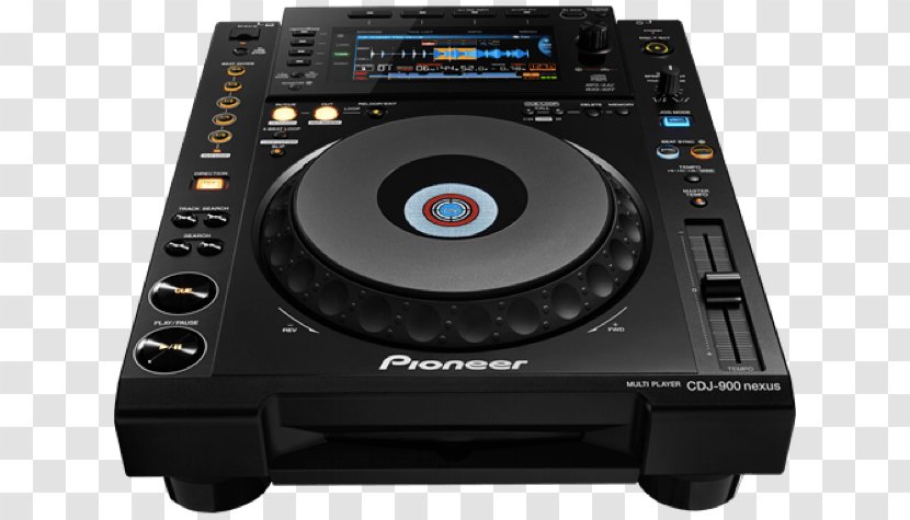CDJ-2000 CDJ-900 Pioneer DJ Disc Jockey - Technology - Dj Deck Transparent PNG