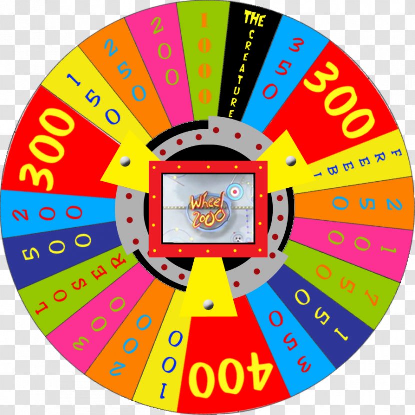 Game Show DeviantArt Wiki Circle - Area - Wheel 2000 Transparent PNG