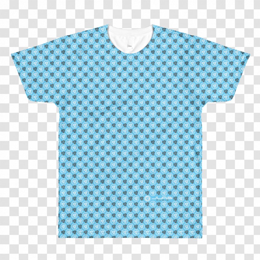 T-shirt Shorts Polyester Unisex - Polka Dot Transparent PNG