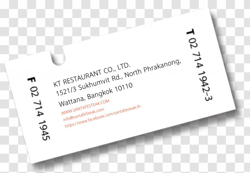 Paper Santa Fé Steak Fashion Husband - Nail Business Card Transparent PNG
