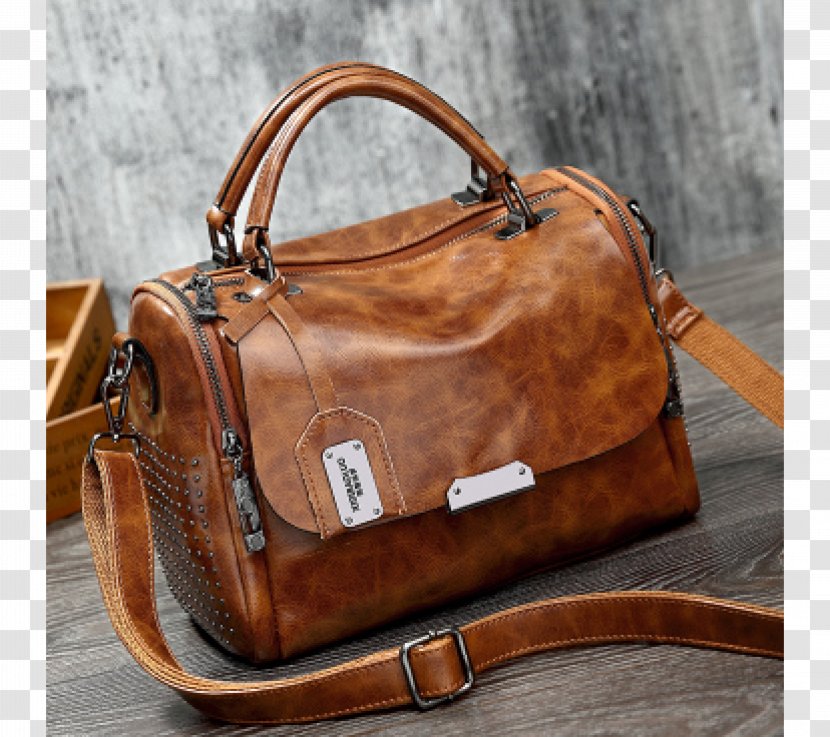 Handbag Leather Tote Bag Fashion Transparent PNG