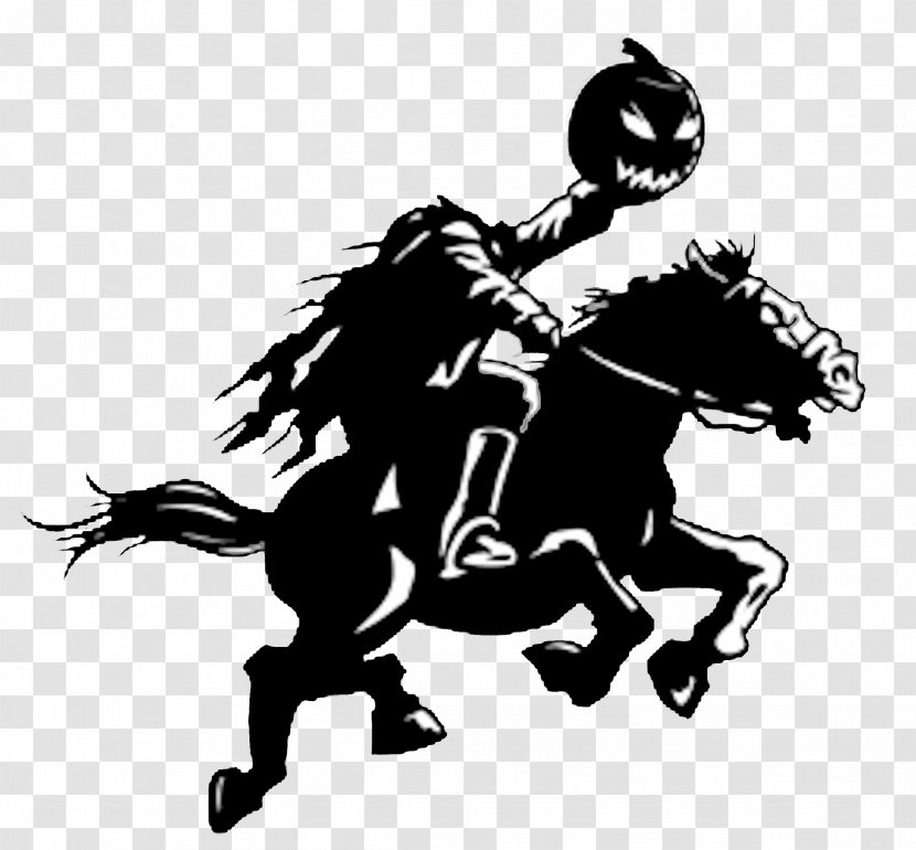 Headless Horseman The Legend Of Sleepy Hollow Ichabod Crane Old Dutch Church - English Riding Transparent PNG