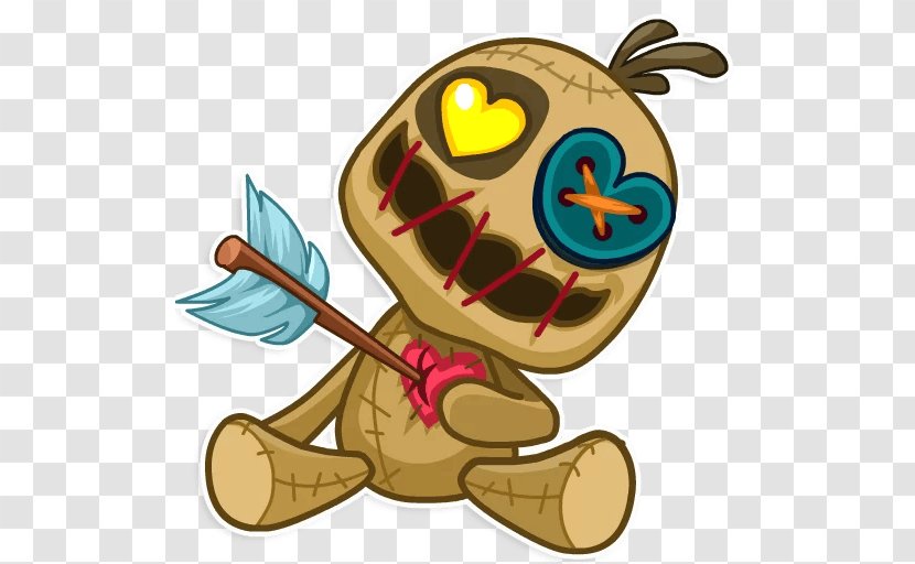 Voodoo Doll West African Vodun Telegram Sticker Transparent PNG