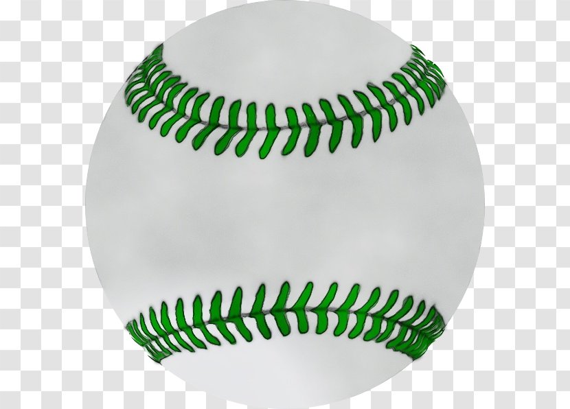 Green Baseball Ball Softball Bat-and-ball Games - Team Sport Batandball Transparent PNG