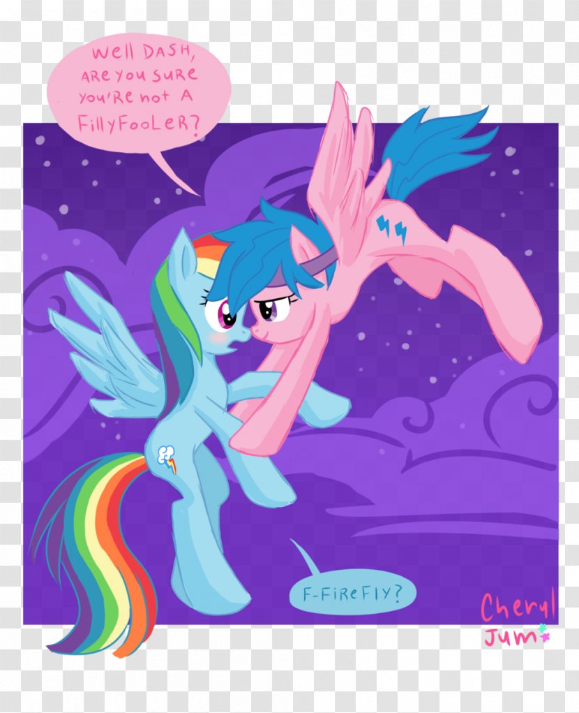 Rainbow Dash My Little Pony Pinkie Pie Tempest Shadow - Purple Transparent PNG