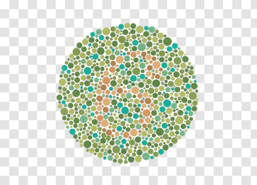 Ishihara Test Color Blindness Vision Eye Visual Perception - Point Transparent PNG
