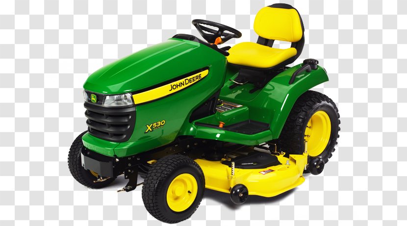 John Deere Lawn Mowers Riding Mower Tractor - Heavy Machinery - Mowing Cliparts Transparent PNG