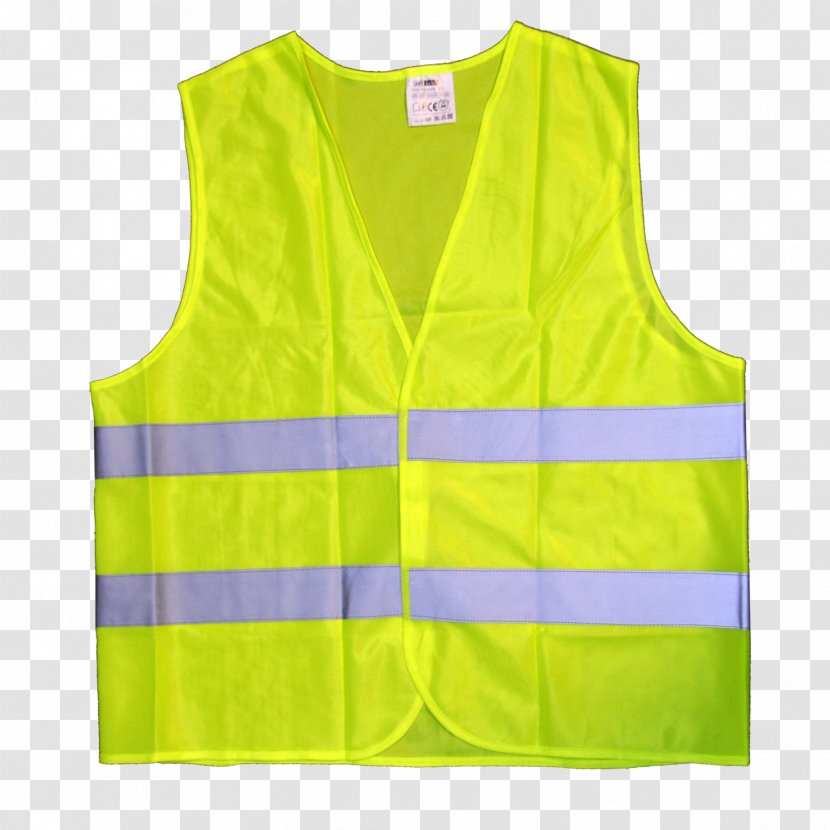 Armilla Reflectora High-visibility Clothing Waistcoat Fluorescence Sleeveless Shirt - Enstandard - Move House Transparent PNG