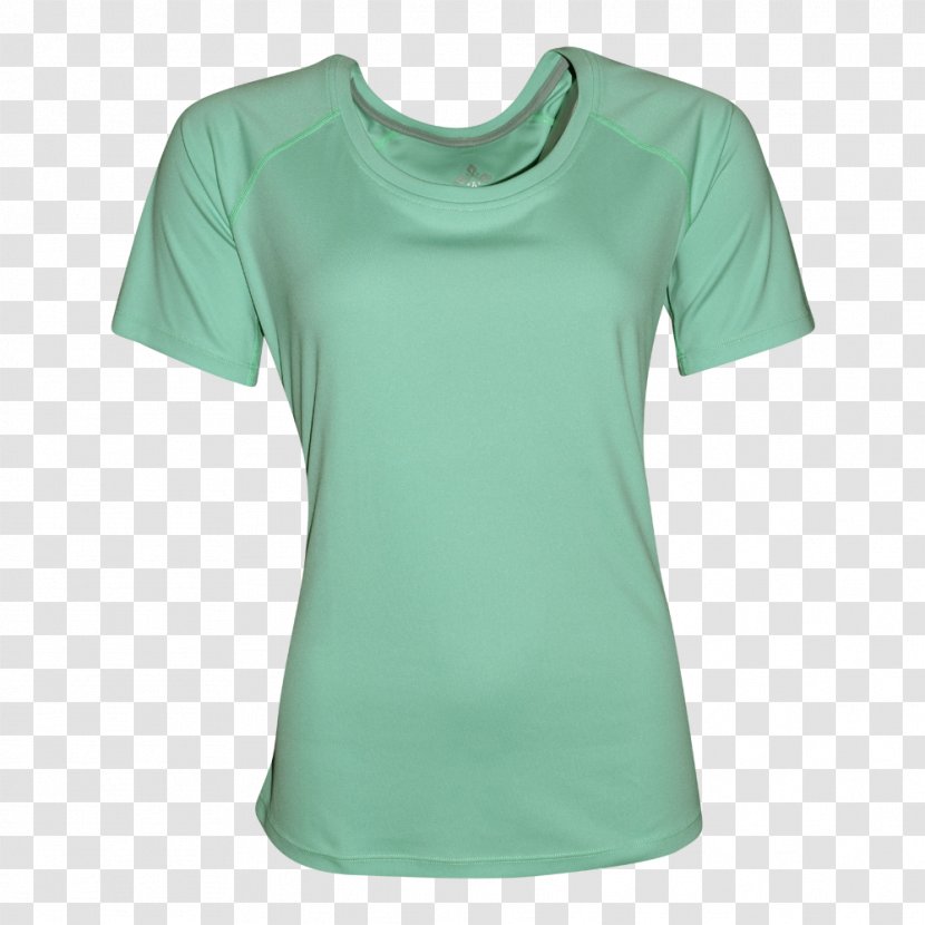 T-shirt Shoulder Sleeve Green Transparent PNG