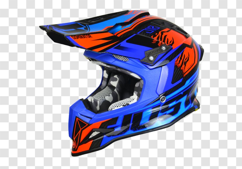 Bicycle Helmets Motorcycle Lacrosse Helmet Just 1 J12 Dominator - Orange - Red Demon Athletics Transparent PNG