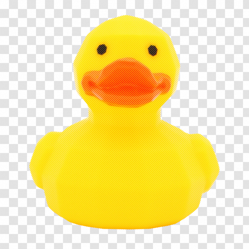 Bath Toy Toy Rubber Ducky Yellow Duck Transparent PNG