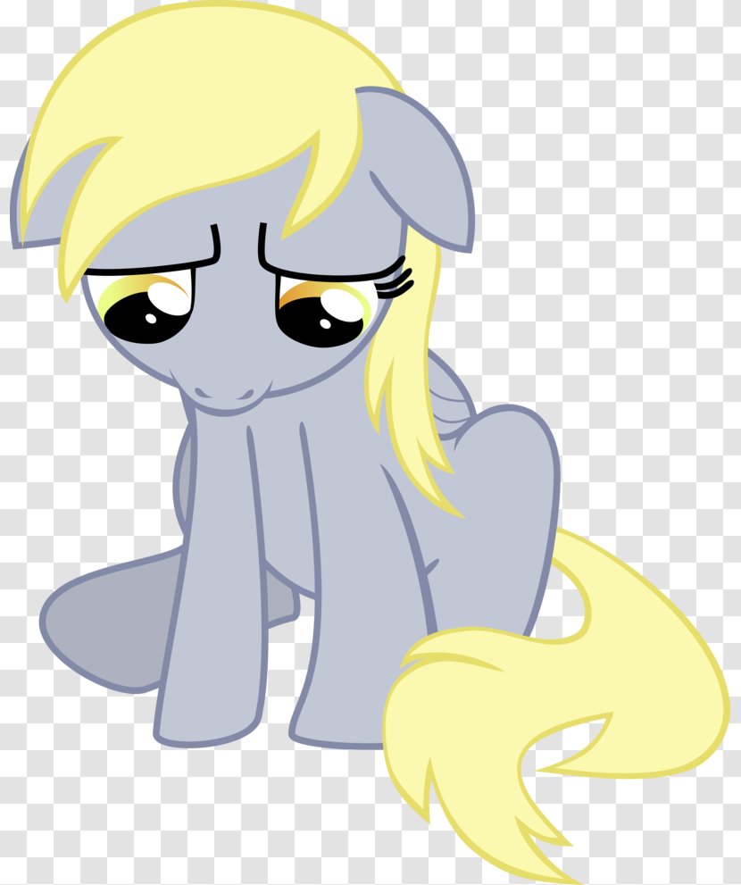 Pony Derpy Hooves Cartoon - Silhouette Transparent PNG