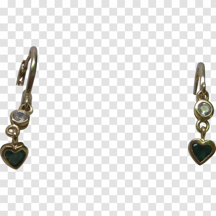 Earring Gemstone Body Jewellery Metal Colored Gold Transparent PNG