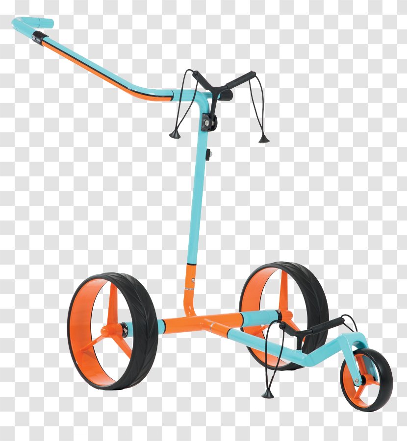 Electric Golf Trolley Case Caddie Cart - Wheel Transparent PNG