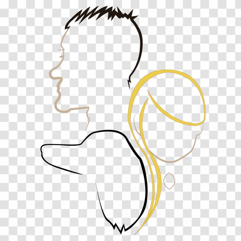 Ear Drawing Cheek Clip Art - Heart Transparent PNG