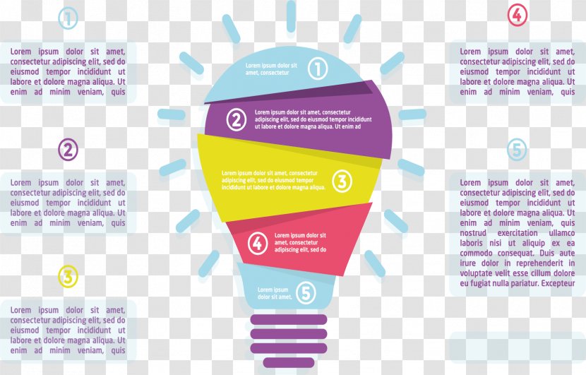 Diagram - Text - Lamp Business Chart Transparent PNG