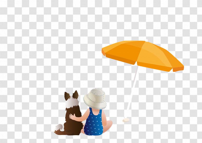 Umbrella Orange S.a. Transparent PNG