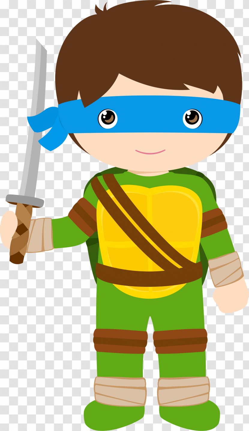 Teenage Mutant Ninja Turtles Thor Leonardo Clip Art - Happy Boy Transparent PNG