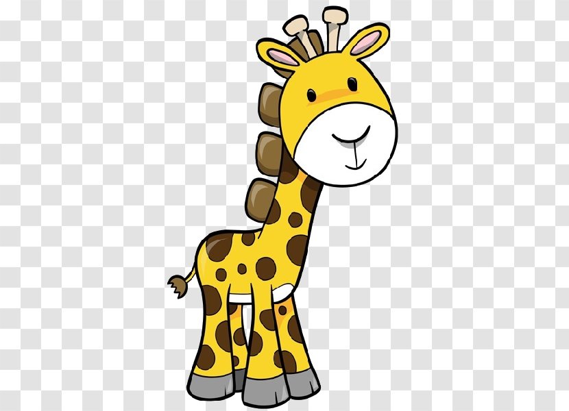 Baby Giraffes Clip Art - Neck - Giraffe Cartoon Transparent PNG