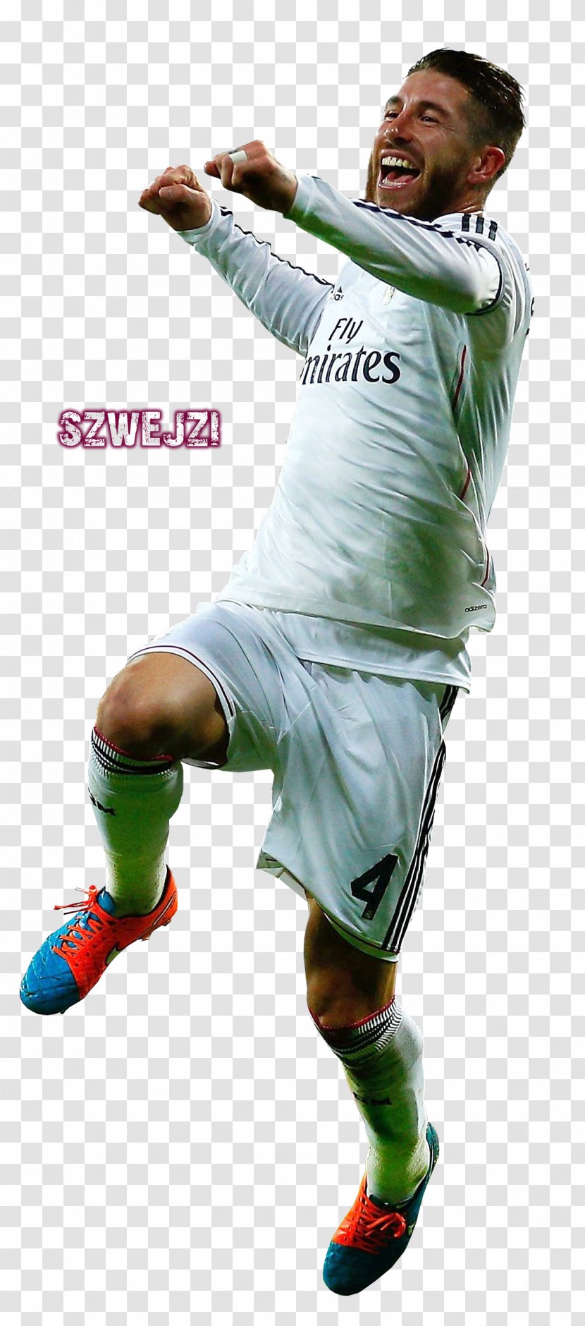 Sergio Ramos Spain National Football Team Player - Ball Transparent PNG
