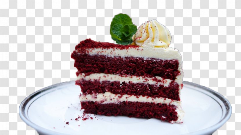 Cheesecake Baking Food Flour - Whipped Cream - Red Velvet Cake Transparent PNG