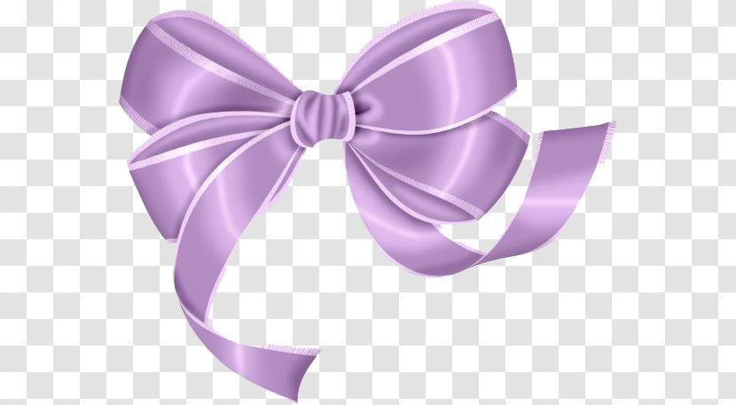 Purple Ribbon Clip Art - Color - Gift Bow Photos Transparent PNG