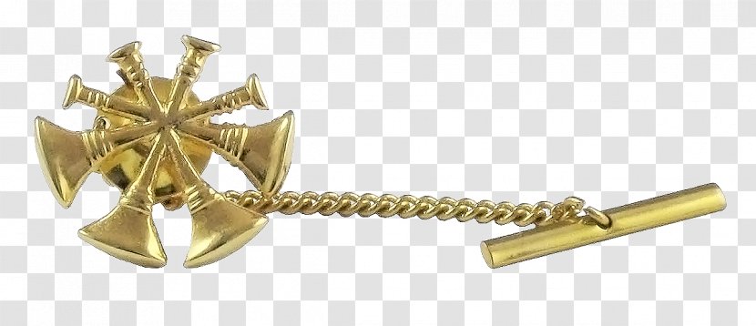 Tie Clip Necktie Body Jewellery Brand - Gold Eagle Transparent PNG