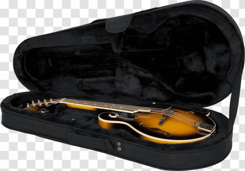 Mandolin Gig Bag Musical Instruments Guitar - Silhouette Transparent PNG