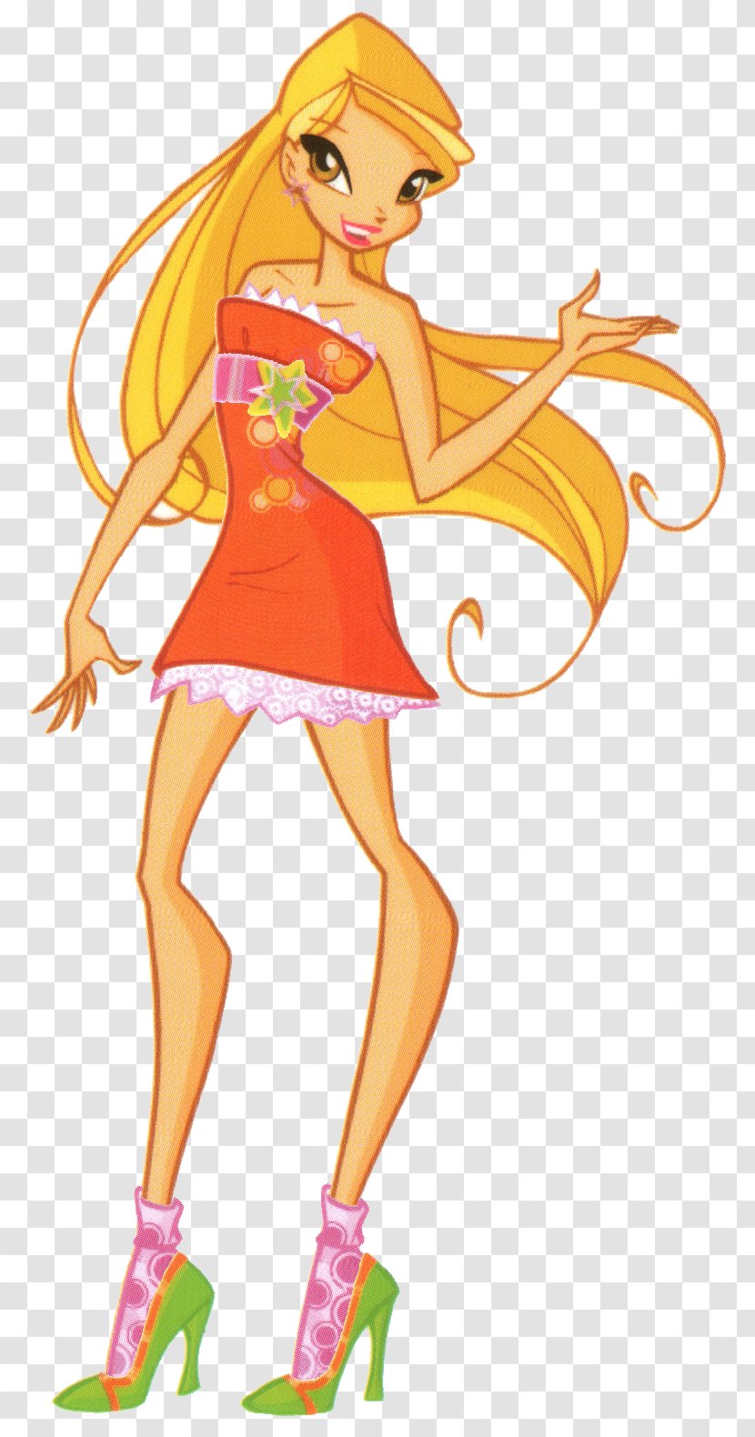 Stella Bloom Tecna Musa Roxy - Flower - Winx Transparent PNG